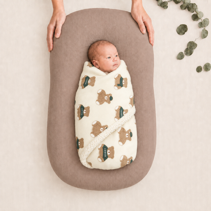 Baby Hand-Knitted Warm Quilt Swaddle Blanket
