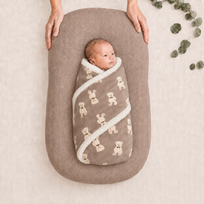 Baby Hand-Knitted Warm Quilt Swaddle Blanket